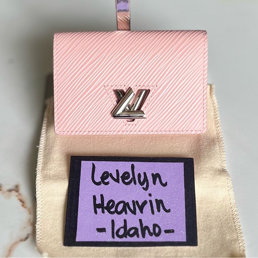 SOLD-Authentic Louis Vuitton Twist Multicartes Card Case/Pouch Epi